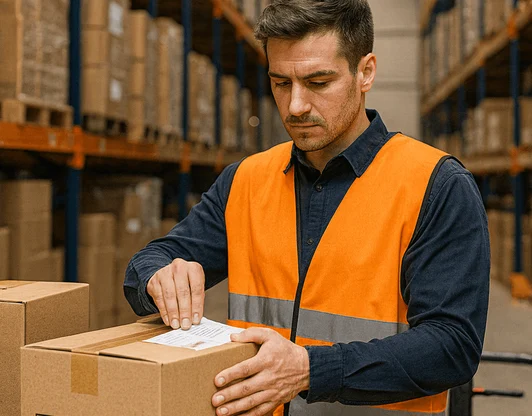 Комплектация и обработка отправок